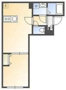 THE PARK EXIA 麻布十番【2階】の間取り