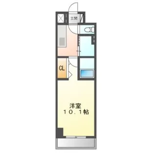 Cuore【6階】の間取り