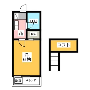 ウインディー本郷【1階】の間取り