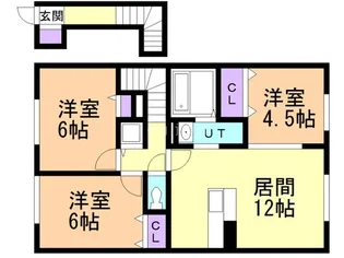 オルキス【2階】の間取り