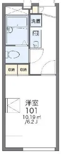 レオパレスシュッドカルチェII【2階】の間取り