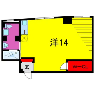 青戸三鈴コーポ【3階】の間取り