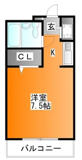 ジョイフル蕨【3階】の間取り