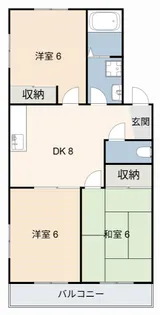 メゾンポアールA棟【1階】の間取り