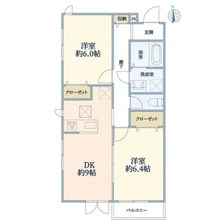 ザ・下北沢レジデンス【3階】の間取り