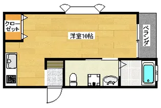 ラポール繪【3階】の間取り