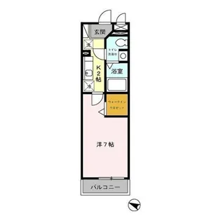 M’Sgarden【2階】の間取り