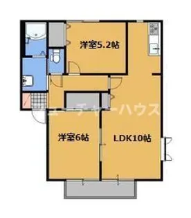 グランシャリオ D【1階】の間取り