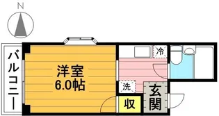コーポヒラタ【2階】の間取り
