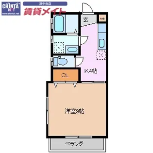 ルーチェ【1階】の間取り