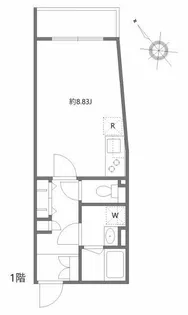 アルティザ氷川台【2階】の間取り