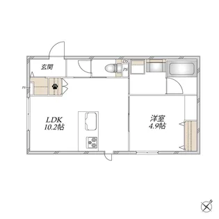 (仮称)千川2丁目内田マンション【1階】の間取り