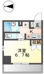 プロッシモ・オール【5階】の間取り