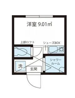 カーサ・フォレスタ【2階】の間取り