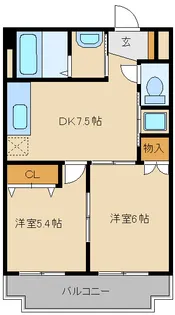 ジョリハウス【3階】の間取り