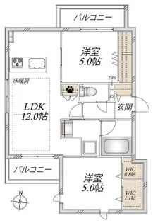 【新築☆旭化成ヘーベルメゾン】パストラル光が丘【3階】の間取り