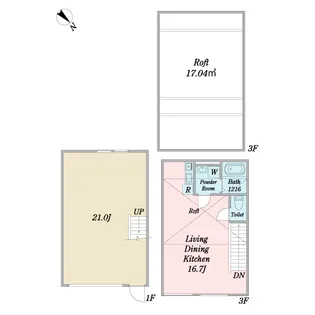 Mechanic’s Base Shinagawaの間取り