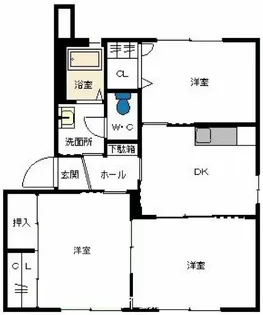 バリュージュ大我 C【1階】の間取り