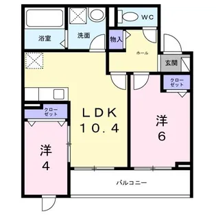 メゾン・グランデ【3階】の間取り