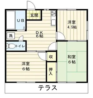ソニアコーポ【1階】の間取り