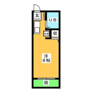 サンライフナルミ【1階】の間取り