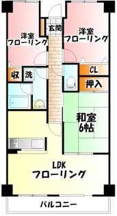 アネシスヒルズ【1階】の間取り