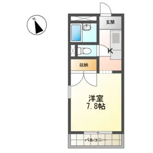ストーンリバー【2階】の間取り