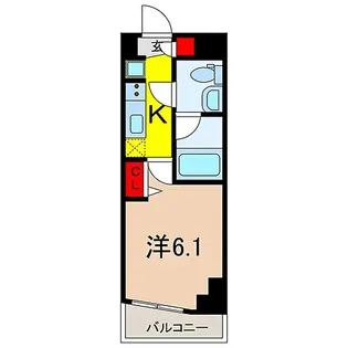 SHOKEN Residenceお花茶屋【5階】の間取り