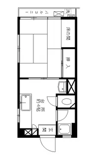 八木原第2ビル【4階】の間取り