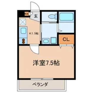 ルラフィーネ【2階】の間取り
