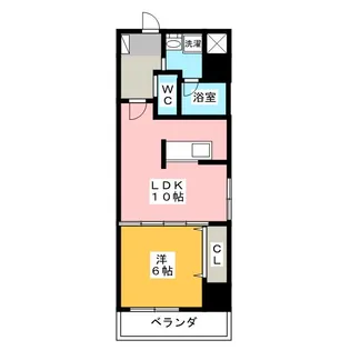 Spring House Koyamachi【5階】の間取り