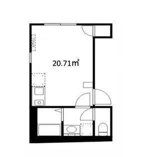 Volare da Kanamecho【4階】の間取り