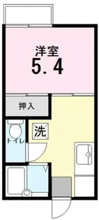 錦町ハイツ【2階】の間取り