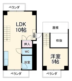 アートハウス鹿山の間取り