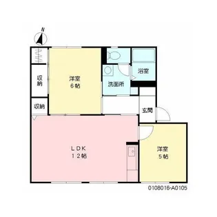 グランドメゾン東【1階】の間取り