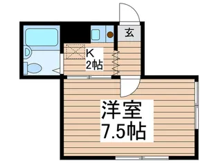 メゾン武蔵小山【2階】の間取り