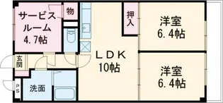 ウィル篠崎【2階】の間取り