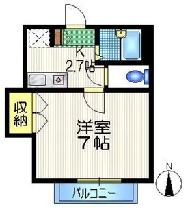 ANNEX浜田山【2階】の間取り