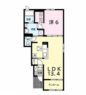 グランドール・T【1階】の間取り
