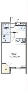 レオネクストグリシーヌ【1階】の間取り