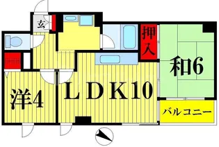 ガーデン欣志ビル【4階】の間取り