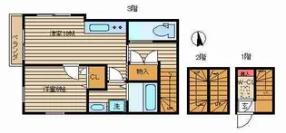 ラ・ルミエールII【3階】の間取り