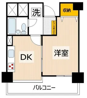 シティ音羽【9階】の間取り