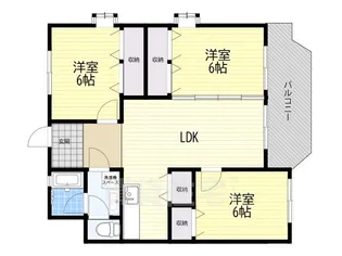 HEAVEN21【5階】の間取り