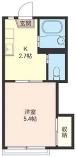 サンシャインハイツ【1階】の間取り