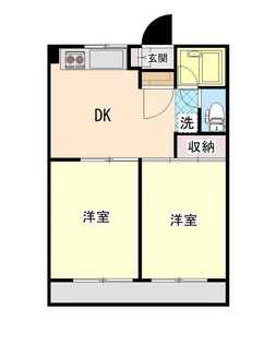 こぐまハイツ(坂出)【3階】の間取り
