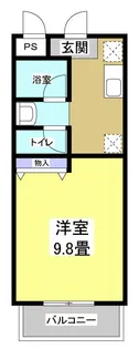 みゆき一番館【2階】の間取り