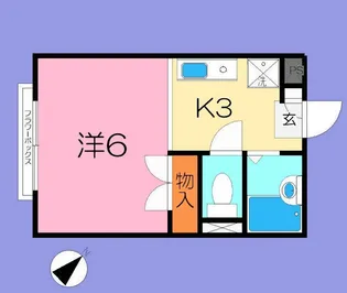 プライムレーベル寺前II【2階】の間取り