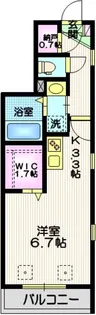 オリエンス六郷【3階】の間取り