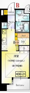 アザレアコート【6階】の間取り